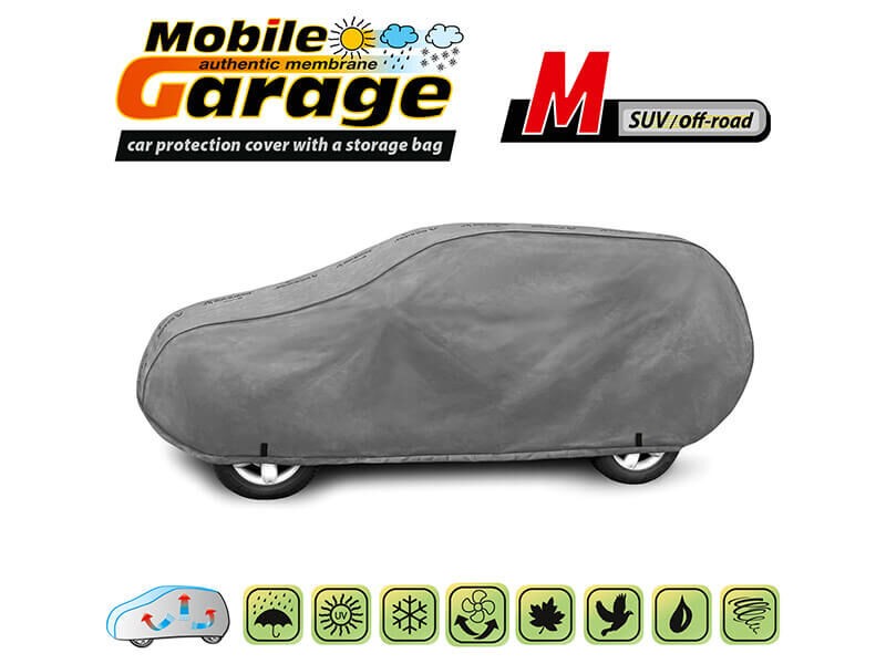 KEGEL-BLAZUSIAK Церада Kegel серија Mobile размер M сиво за SUV, 400-420x135-145cm