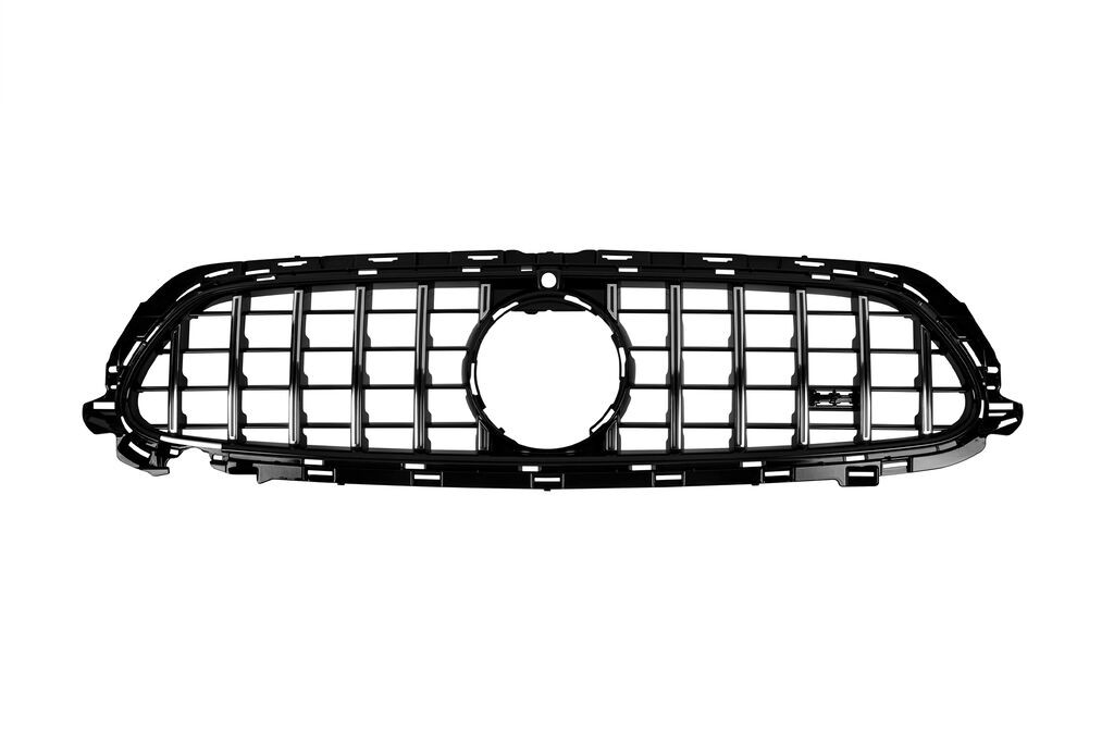 AUTOLUX Хром/црна решетка тип GT за Mercedes E класа W213, S213, C238, A238 AMG Sport Line & Avantgarde, E53 AMG