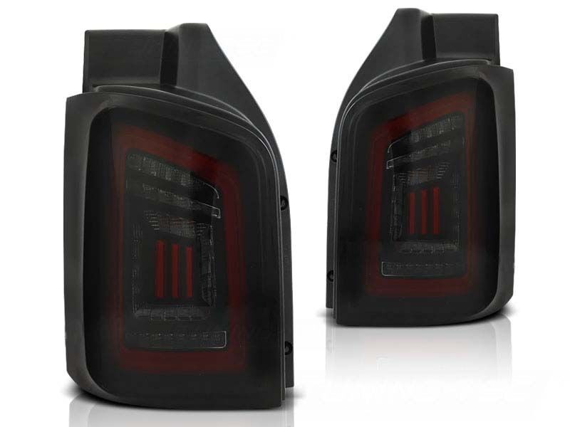 AUTOLUX Комплет тунинг LED штопови за VW T5 04.2003-2015 црно/црвени