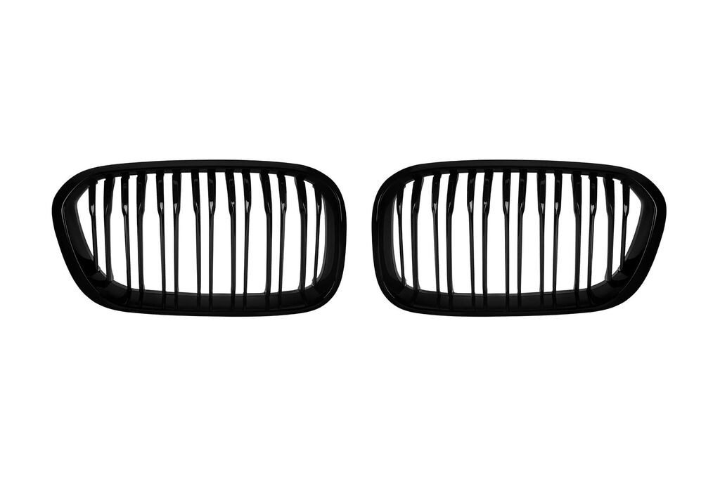 AUTOLUX Бубрези со  двојни  ребра црн лак за BMW серија 1 F20 со 5 врати, F21 со 3 врати 2015-2019