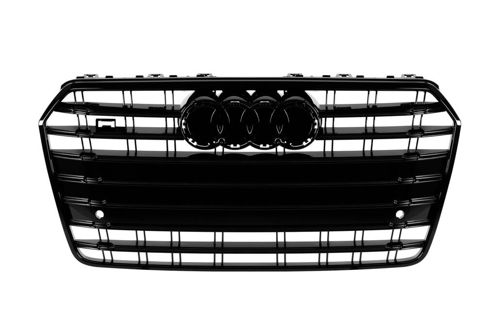 AUTOLUX Црн лак решетка тип S7 за Audi A7 2015-2017