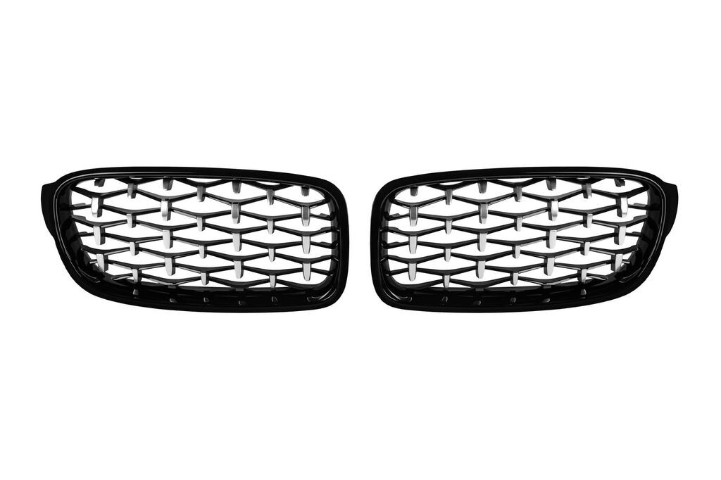 AUTOLUX Бубрезитип диамант сиво/црни  за BMW серија 3 F30 седан, F31 караван 2011-2019