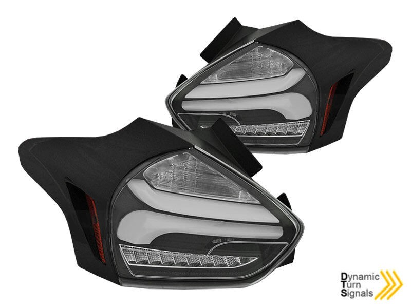 AUTOLUX Комплет тунинг LED штопови за Ford Focus III хечбек 2015-2018 бели и затемнети