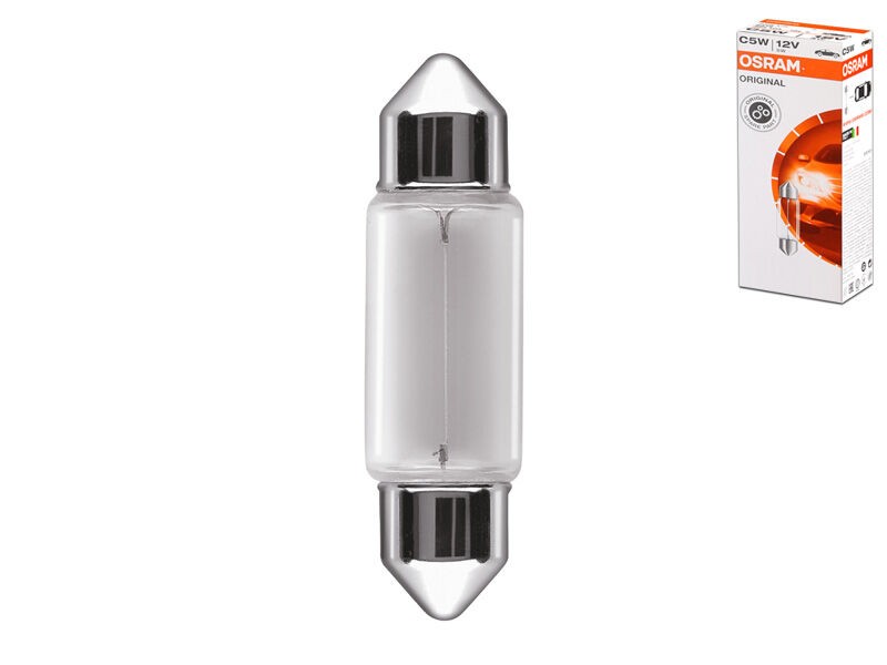 OSRAM Халогенска сијалица Osram C5W Original 12V, 5W, SV8.5-8, 36 мм, 1 бр.