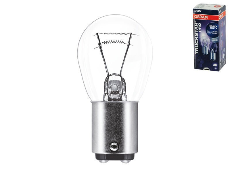 OSRAM Халогенска сијалица Osram Truckstar Pro P21/5W 24V, 21/5W, BAY15d, 1 бр.
