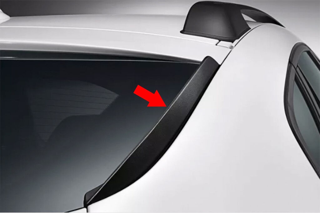 AUTOLUX Спојлер за задно стакло за BMW X6 E71 2008-2014