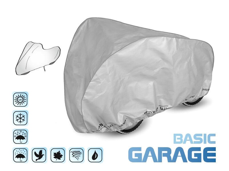 KEGEL-BLAZUSIAK Церада Kegel серија Basic размер 2хM сиво за 2 велосипеда