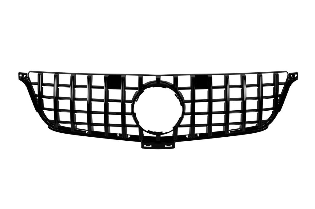 AUTOLUX Црн лак решетка тип GT за Mercedes ML W166 2011-2015