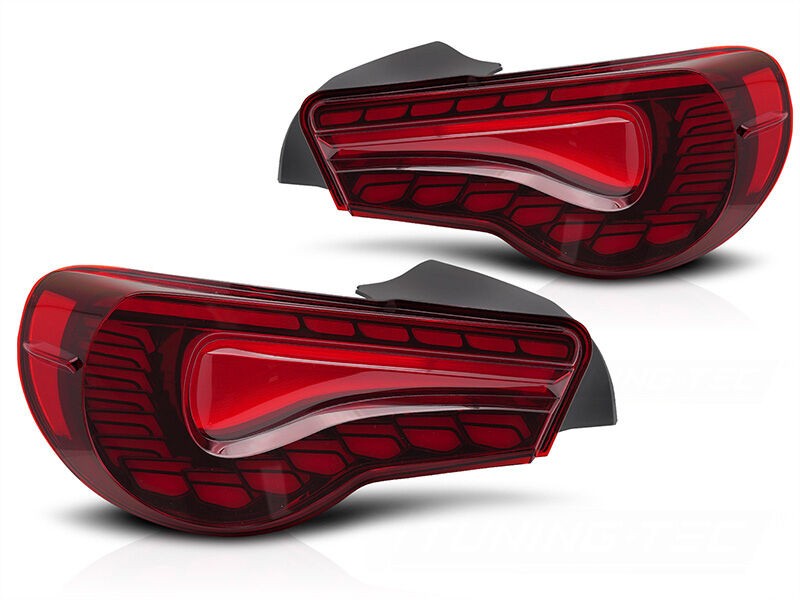 AUTOLUX Комплет LED штопови за Toyota GT86 2012-2021, црвена основа, лев и десен