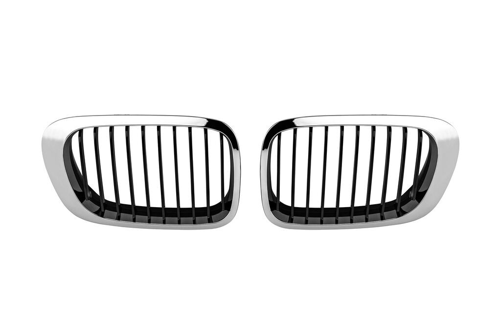 AUTOLUX Бубрези хром/црни за BMW серија 3 E46 2 врати 1999-2003