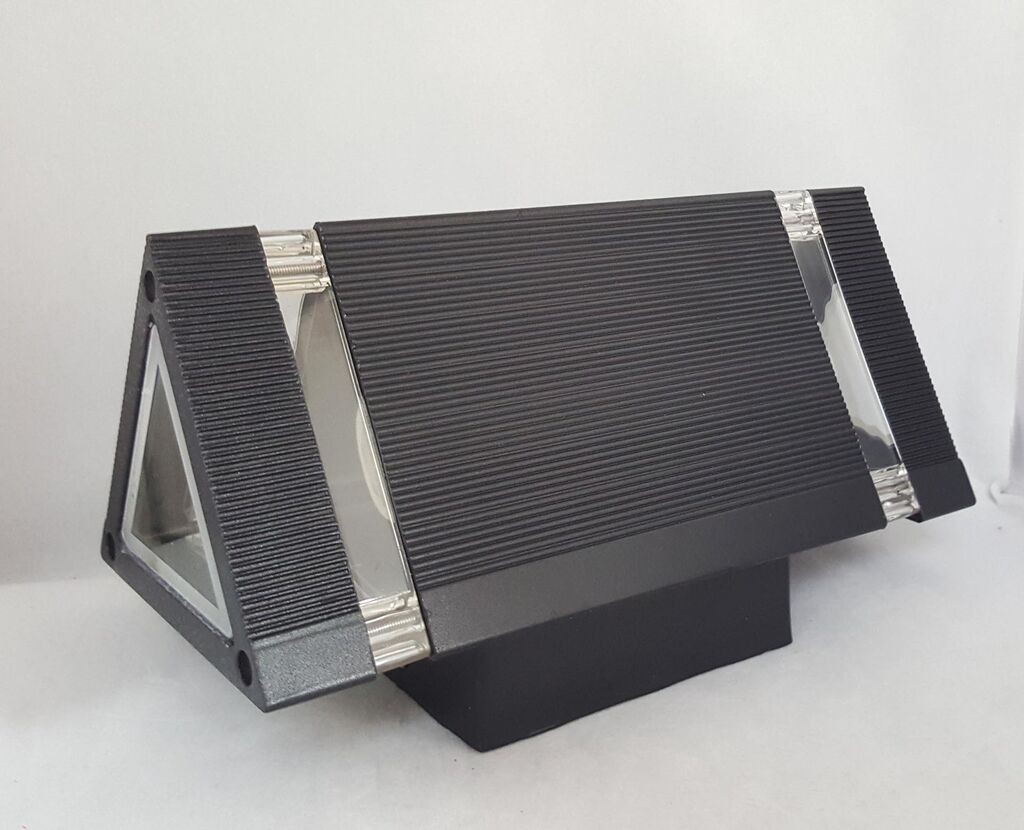 OnLight Дворна светилка црна 2×40W E27 OL7102