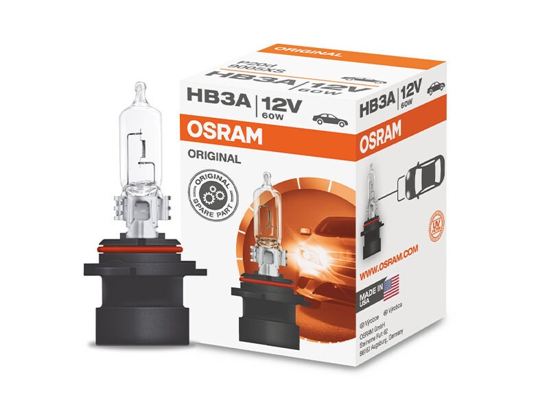 OSRAM Халогенска сијалица Osram HB3A Original 12V, 60W, P20d правa, 1 бр.
