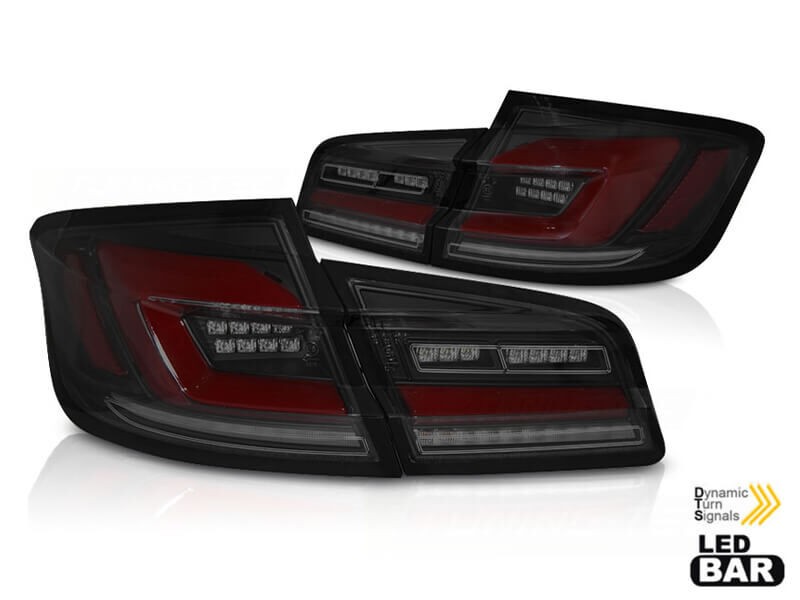 AUTOLUX Комплет тунинг LED штопови за BMW серија 5 F10 2010-2016, црна , лев и десен