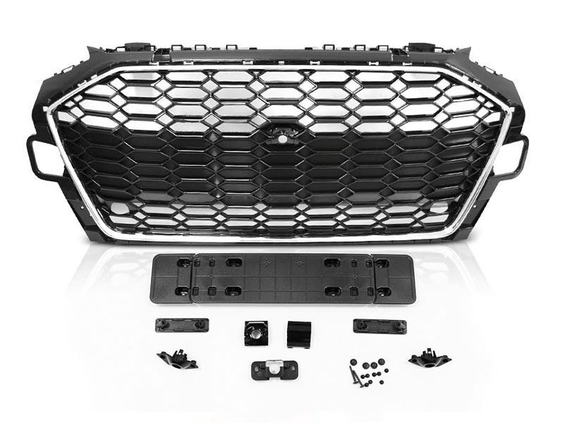 AUTOLUX Хром/црн лак решетка тип RS5 за Audi A5 по  2018  и PDC