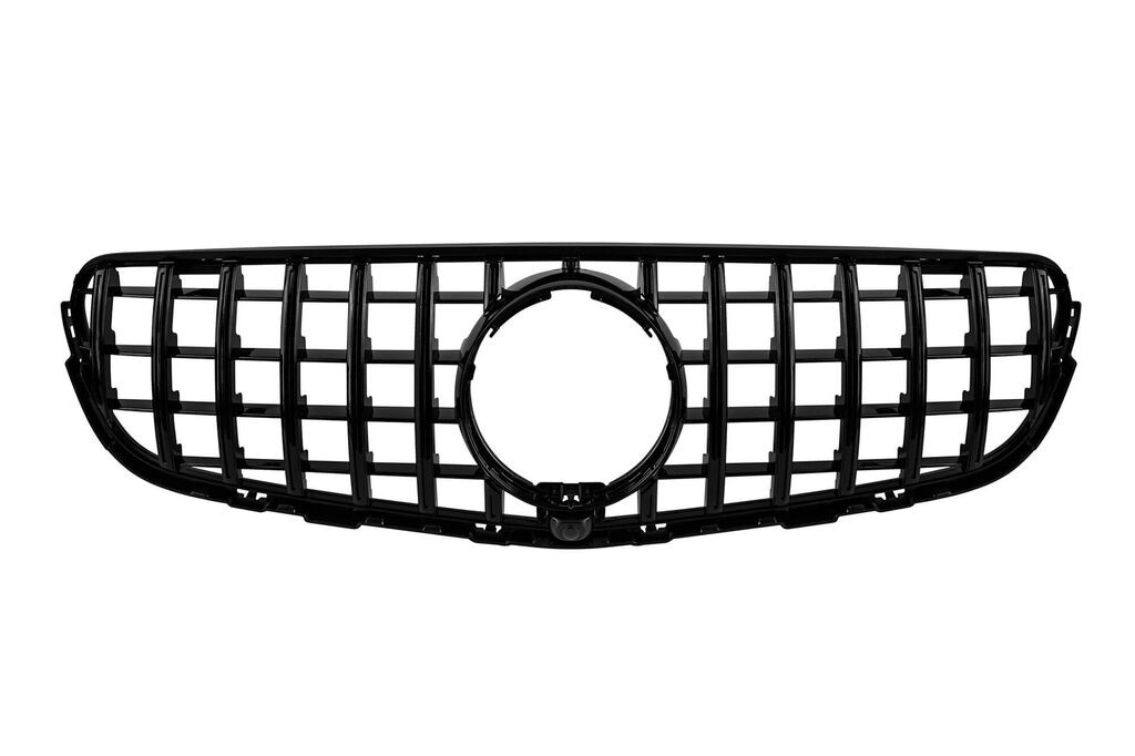 AUTOLUX Црн лак решетка тип GT за Mercedes GLC SUV X253, GLC купе C253 2015-2018