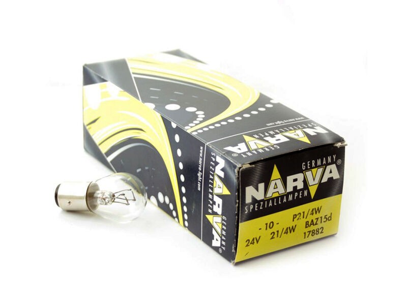 NARVA Халогенска сијалица Narva P21/4W 24V, 4W, BAZ15d, 1 бр.