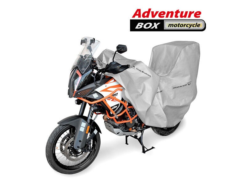 KEGEL-BLAZUSIAK Церада Kegel серија Basic размер Adventure тип кутија сиво за мотор