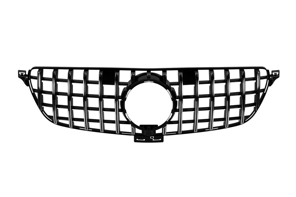 AUTOLUX Хром/црна решетка тип GT за Mercedes GLE SUV W166, GLE купе C292 2015-2019