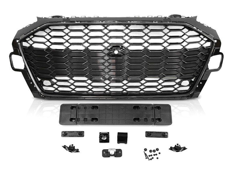 AUTOLUX Хром/црн лак решетка тип RS5 за Audi A5 по  2018  и PDC