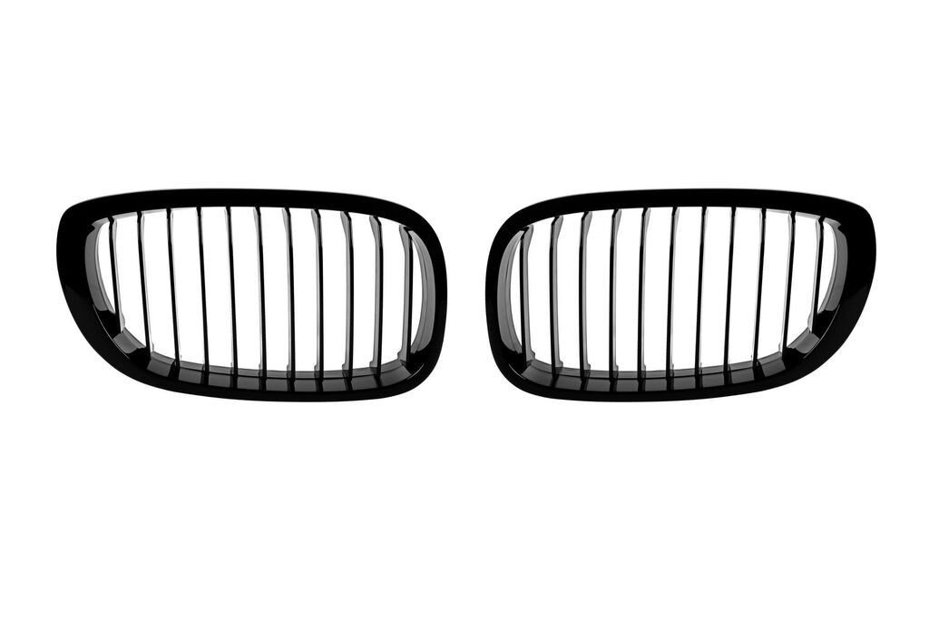 AUTOLUX Бубрези со единични ребра црн лак за BMW серија 3 E46 седан, караван 2001-2005