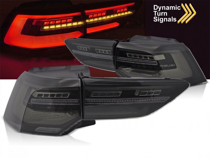 AUTOLUX Комплет LED штопови за VW Golf VIII 2019-2024 хечбек, со затемнета основа
