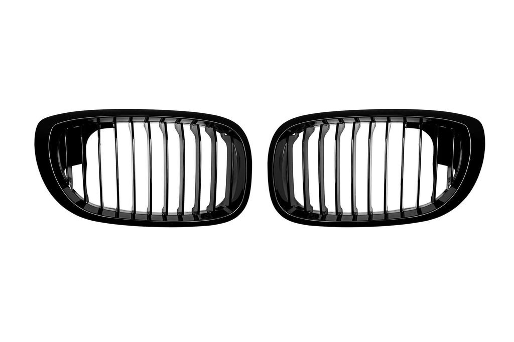 AUTOLUX Бубрези со  единични ребра црн лак за BMW серија 3 E46 купе, E46 кабриолет 2003-2006