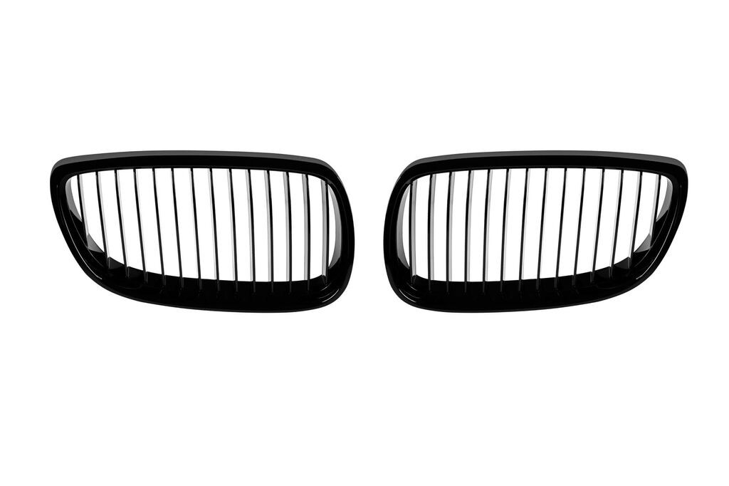 AUTOLUX Бубрези со единични ребра црн лак за BMW серија 3 E92 2007-2009, E93 2007-2010