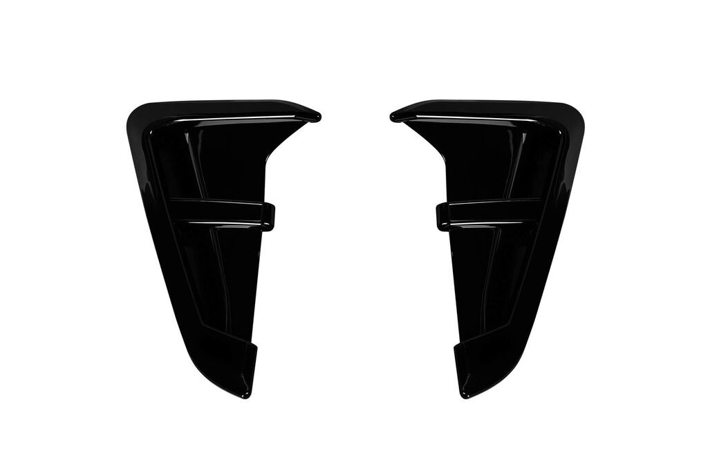 AUTOLUX Комплет странични лајсни за калник на BMW X4M G02 2018-2022 црн лак