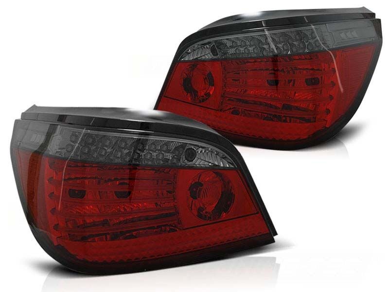 AUTOLUX Комплет тунинг LED штопови за BMW серија 5 E60 07.2003-2007 црвено/затемнети
