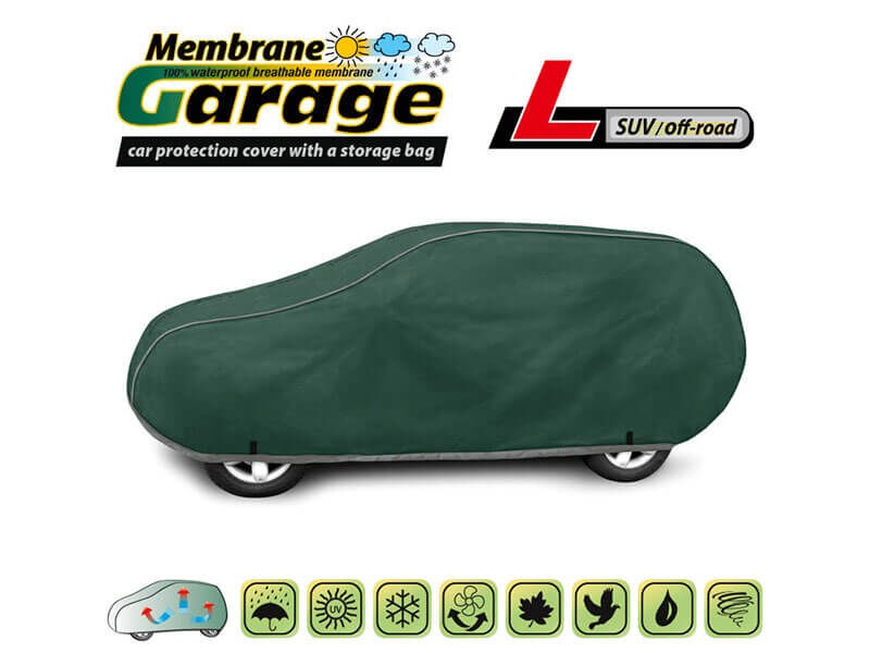 KEGEL-BLAZUSIAK Церада Kegel Серија Membrane Garage димензија L зелена за SUV/Offroad