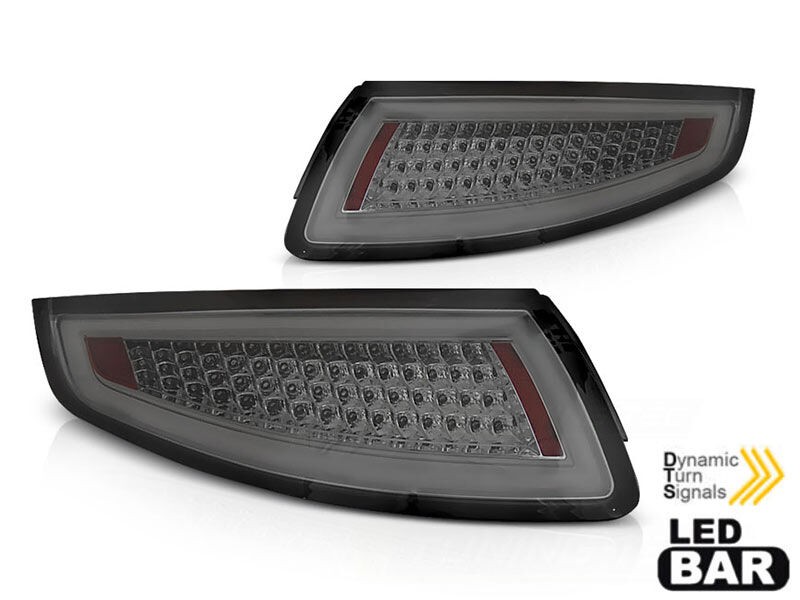 AUTOLUX Комплет LED штопови за Porsche 911 997 2004-2009, затемнета основа