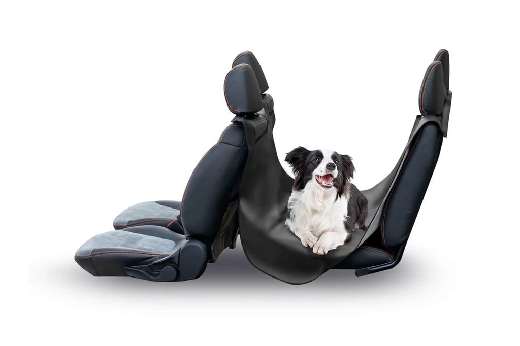 CARPASSION Заштитна церада Carpassion Huskey за задни седишта 160x140x180cm од вистинска кожа