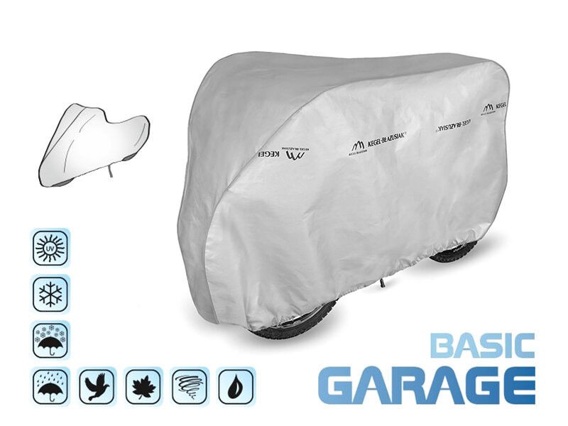 KEGEL-BLAZUSIAK Церада Kegel серија Basic размер 2хL сиво за 2 велосипеда