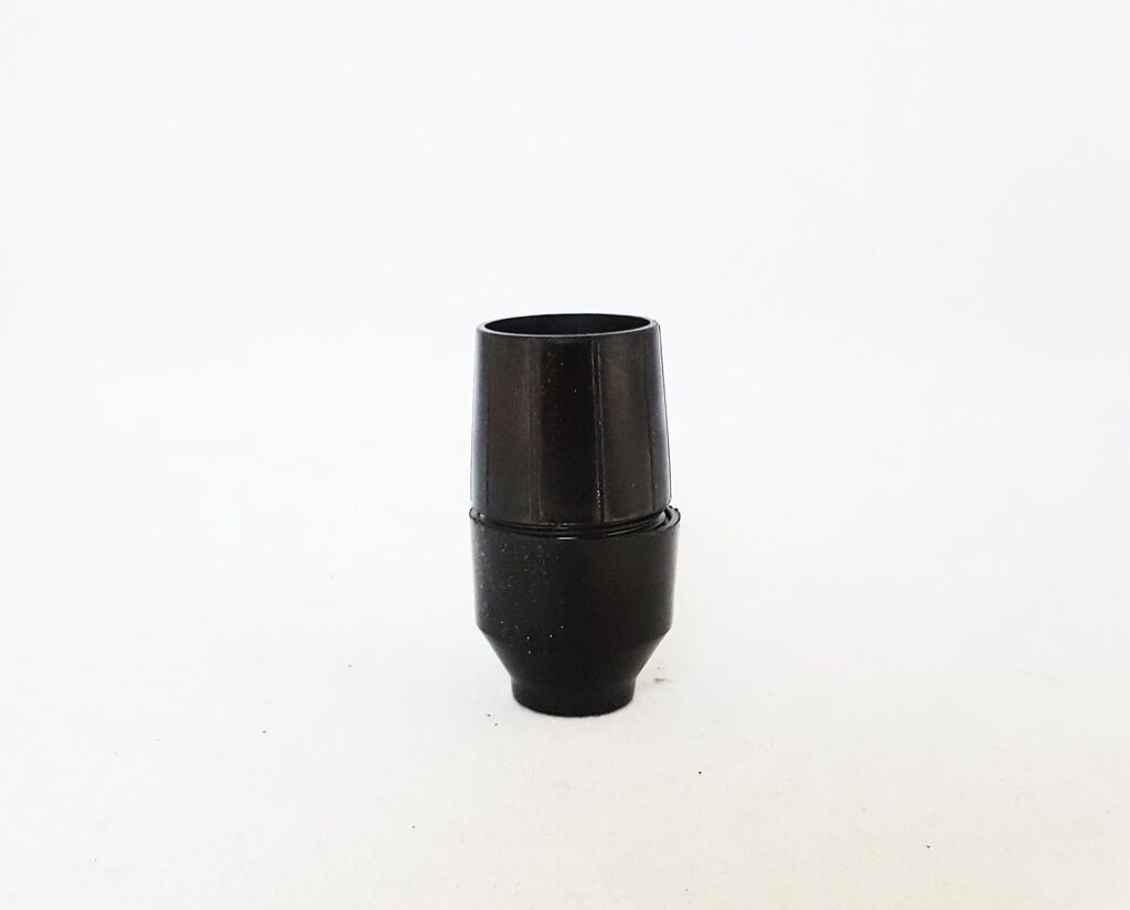 Alfa Electric Фасонка E14 црна пластична 00157