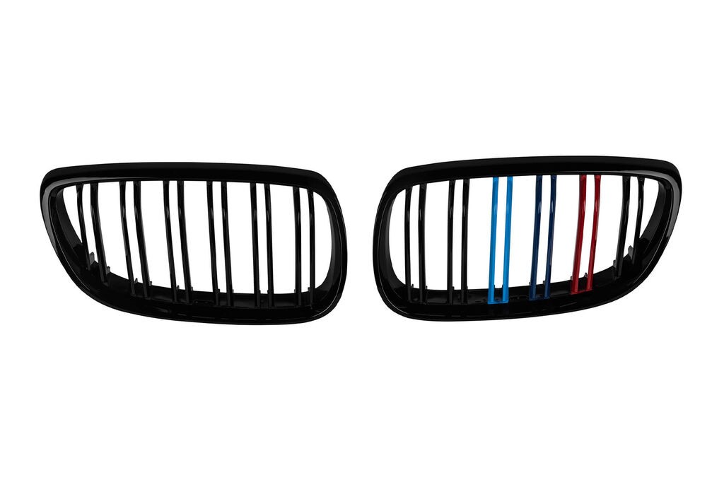 AUTOLUX Бубрези со  двојни  ребра црн лак со M декорација  за BMW серија 3 E92 купе, E93 кабрио 2006-2009