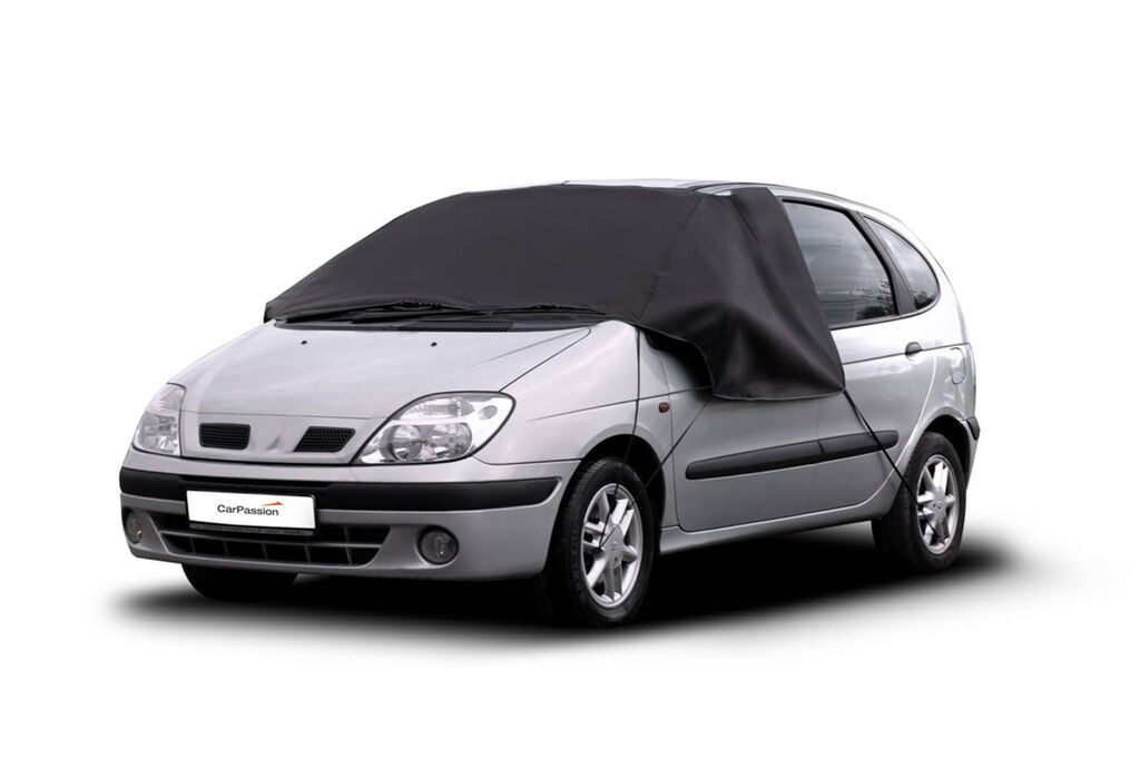 CARPASSION Церада Carpassion De Lux Maxi за преден и странични прозорци за кола 100x145-165cm, црн