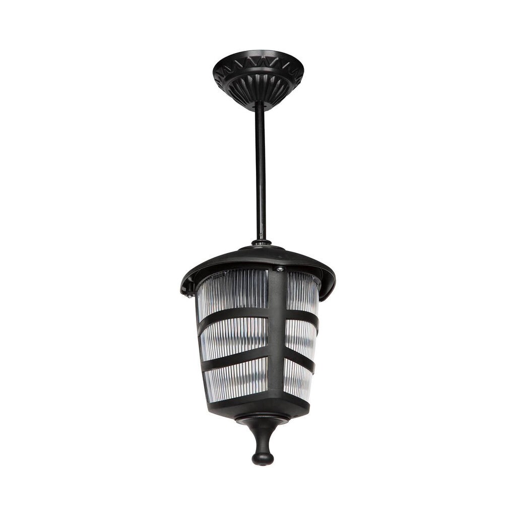 Alfa Electric Фенер висечки модерен црн