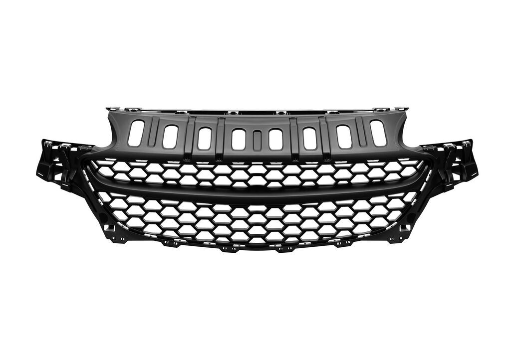 AUTOLUX Црна решетка тип пчелна пита Opel Corsa E 2014-2019, без отвор за амблем