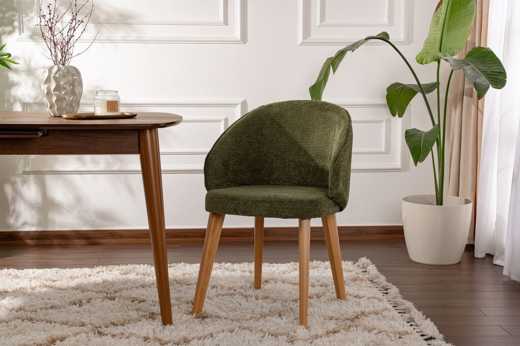 Hanah Home Комплет трпезариски столчиња Bentley, 2 парчиња, светло зелена боја