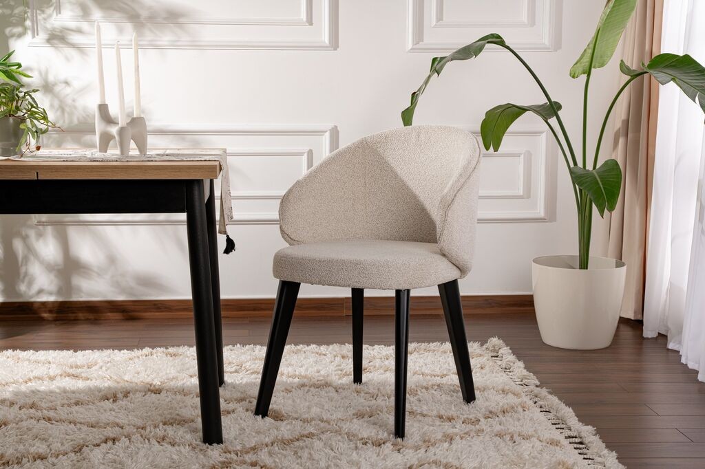 Hanah Home Комплет трпезариски столчиња Bentley, 2 парчиња, бели