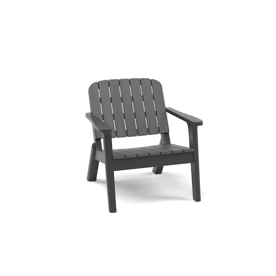 Трпезариска столица Hanah Home Silva, 67x78x60 см, темно сива