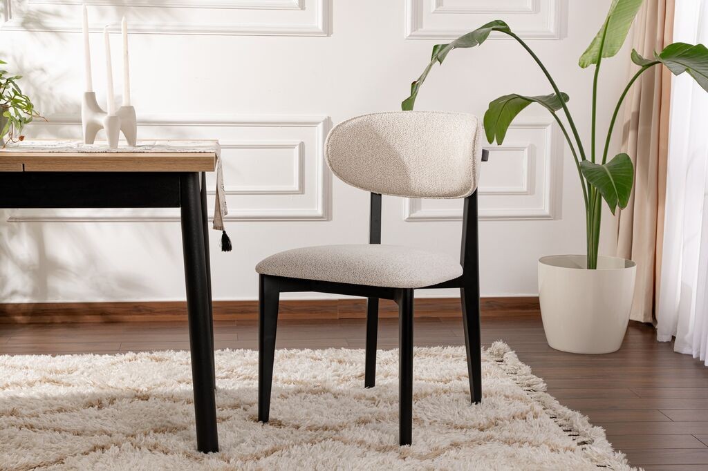 Комплет трпезариски столчиња Hanah Home Lionte, 2 парчиња, бели