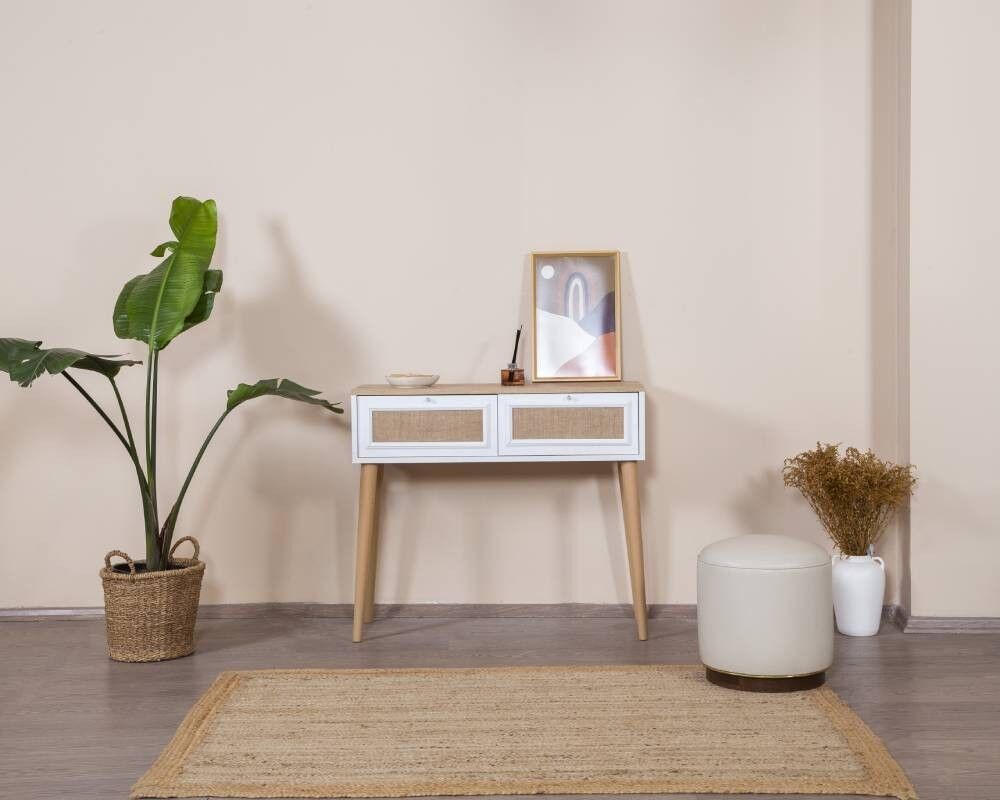 Комода Hanah Home, 95x100x35 см, боја на даб