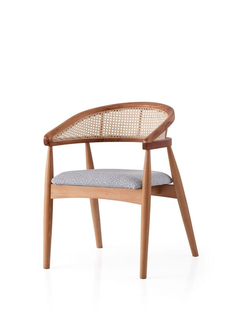 Трпезариска столица Hanah Home Atlas 4351, 53x75x53 см, сива