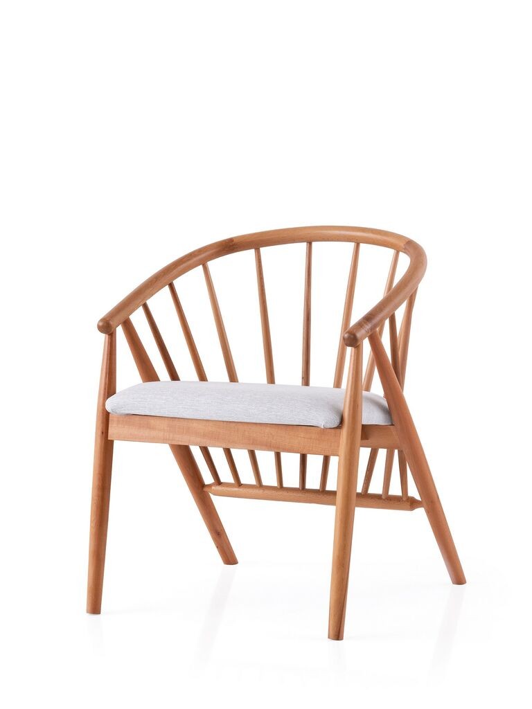 Трпезариска столица Hanah Home Ava 4501, 60x77x54,5 см, бела