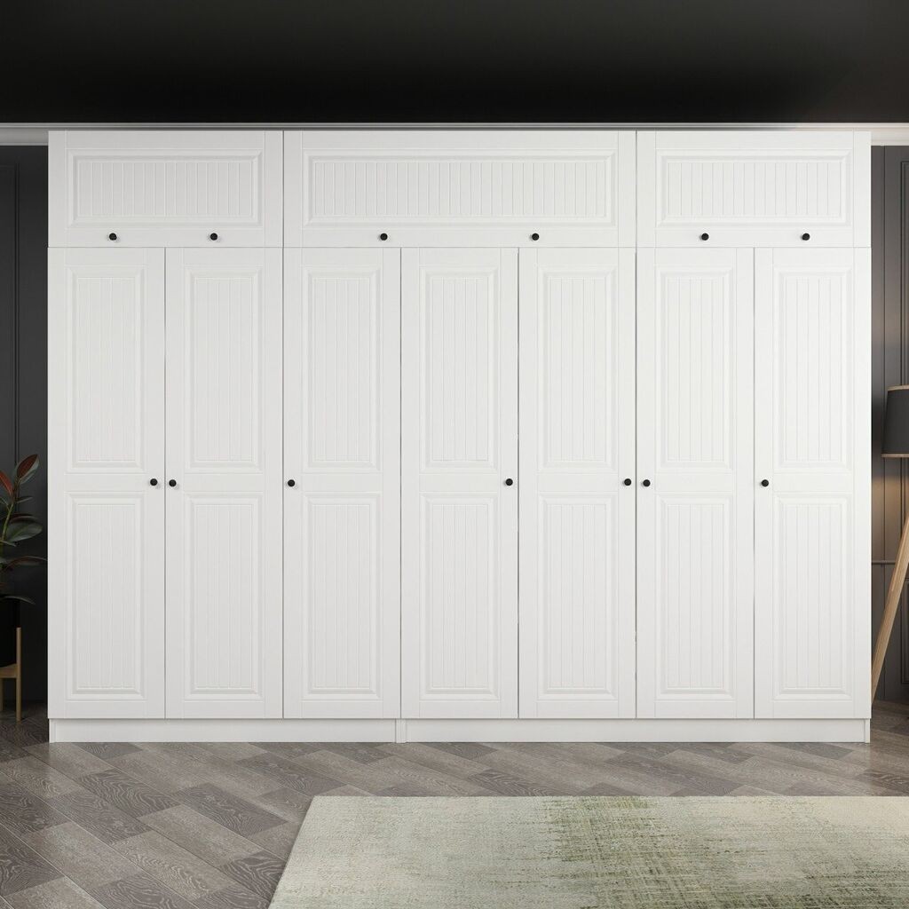 Гардеробер Hanah Home Kale-5141, 315x235x52 см, бела