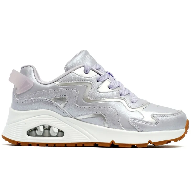 Skechers патики Uno Gen1 за девојчиња, сребрени