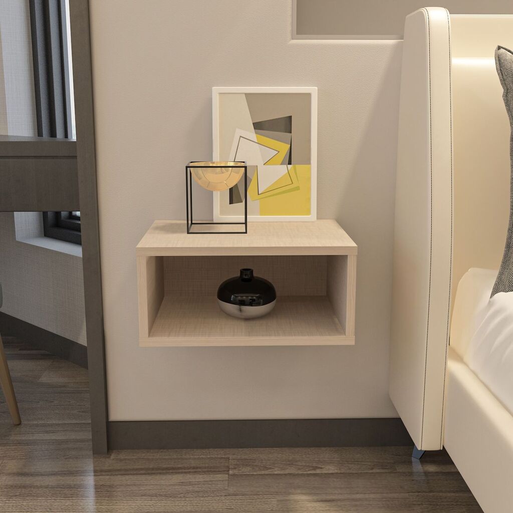 Ноќна масичка Hanah Home Dora, 45x21.1x35 см, беж