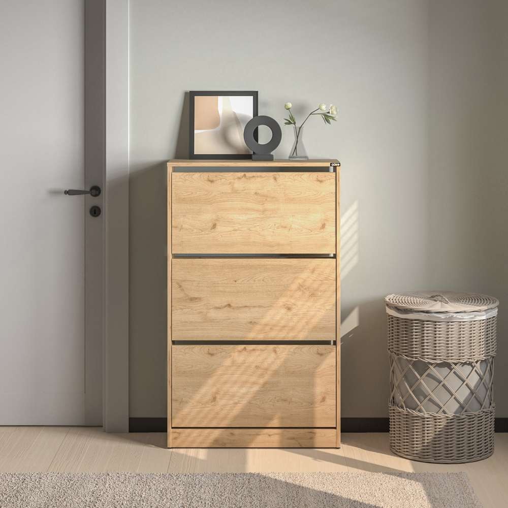 Рамен држач за чевли Hanah Home, 73x119x26 см, боја на даб