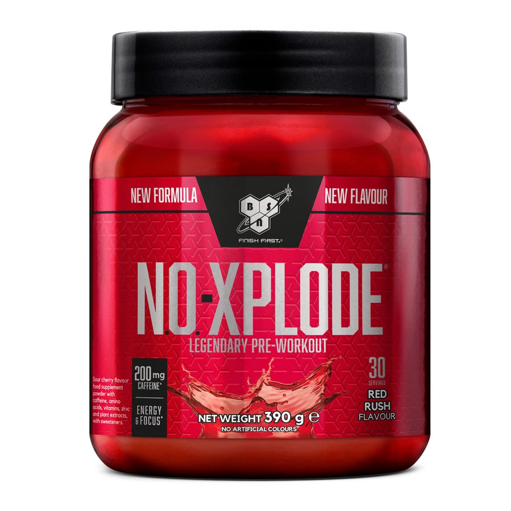 BSN No-Xplode Pre-workouт 390г Црвена боја